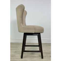 Ruby Swivel Counterstool Natural Linen IH319