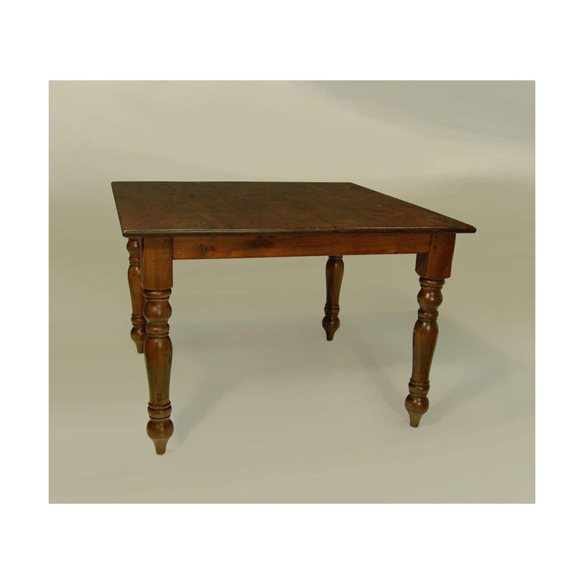 Cottage 44" Square Dining Table Chest