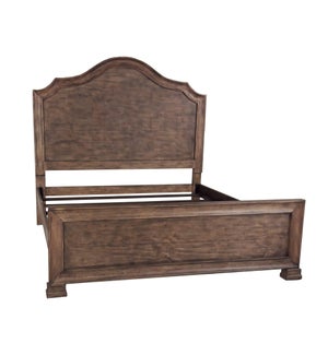Josephine Bed King (ALL WOOD) Driftwood