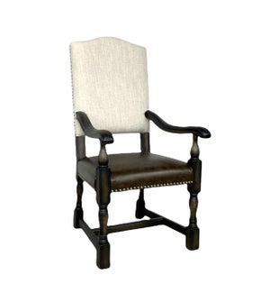 Jacobean Chair Arm Siena Primo Timber