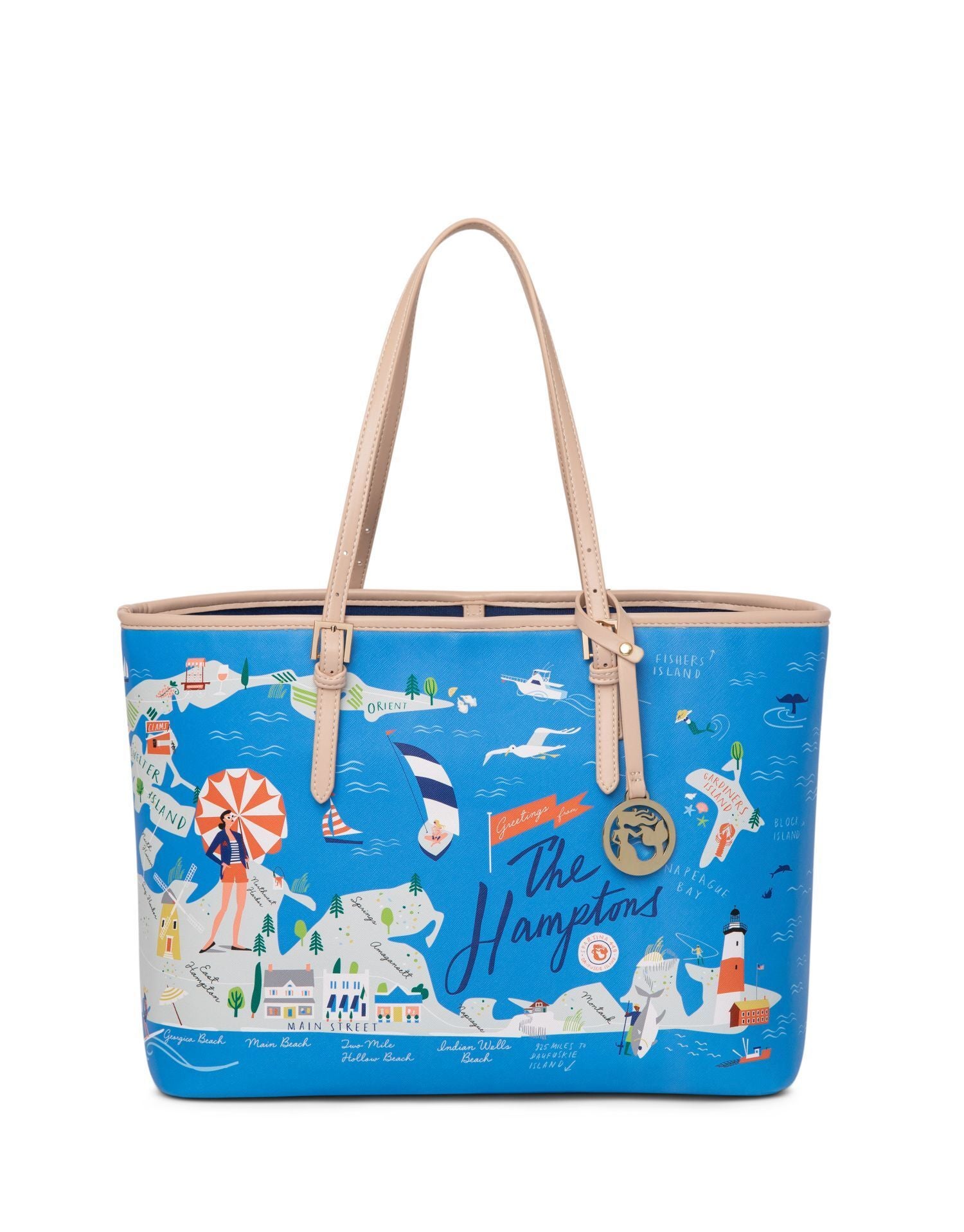 Spartina 449 Florida Map Tote Bag | The Paper Store
