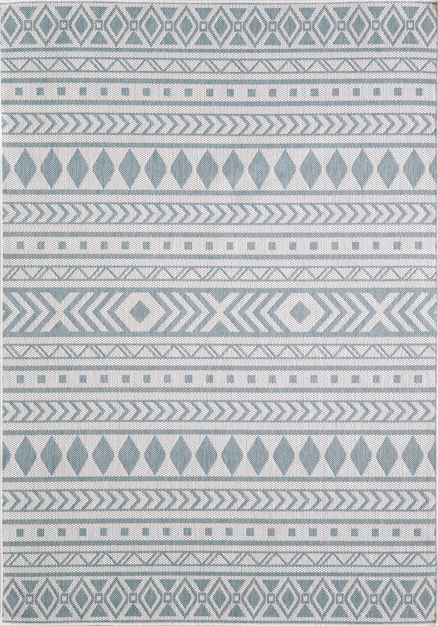 Provo 5777 Ivory/Aqua Natura - provo | KAS Rugs