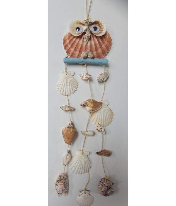 OWL FLAT SCALLOP CHIME