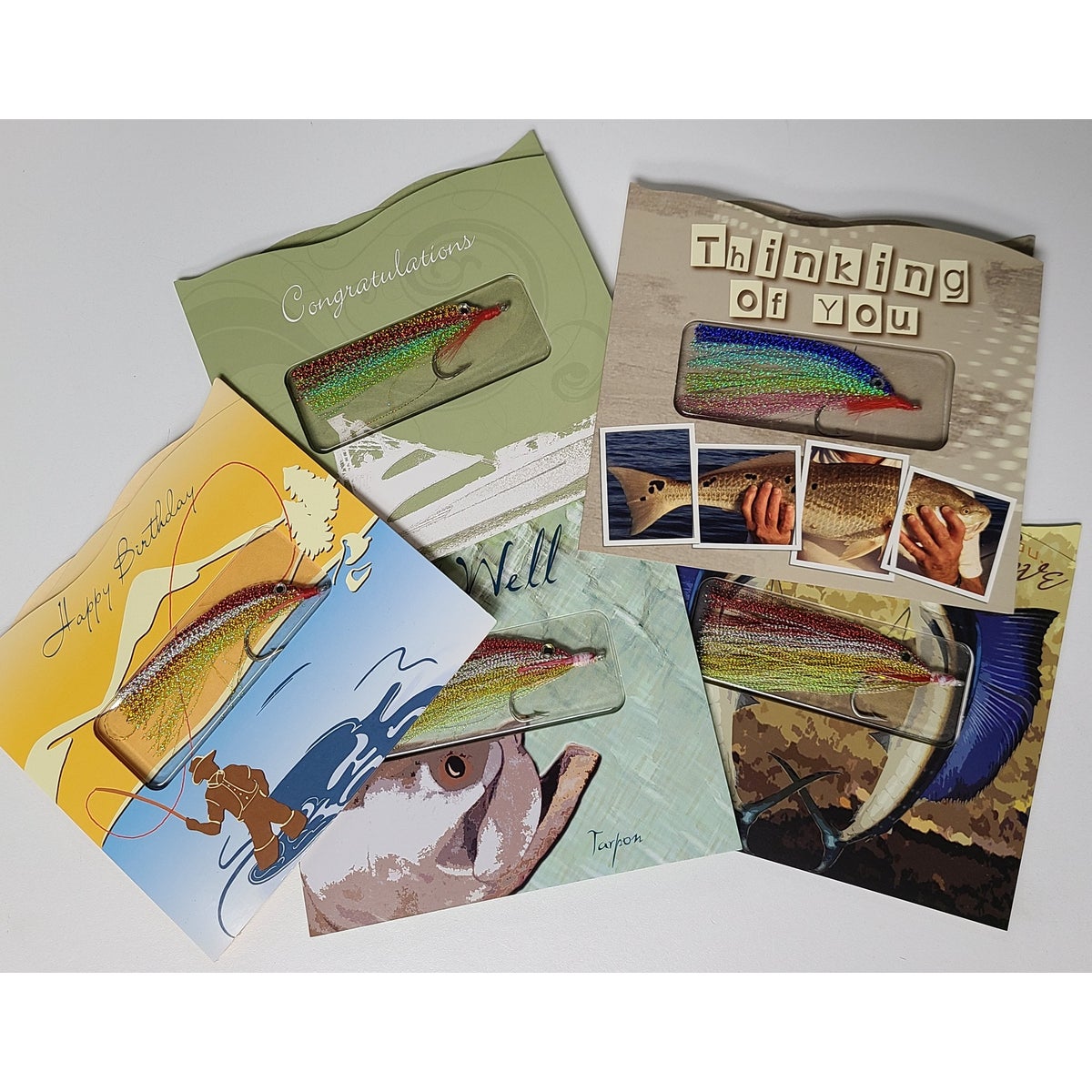 FISHING LURE CARD