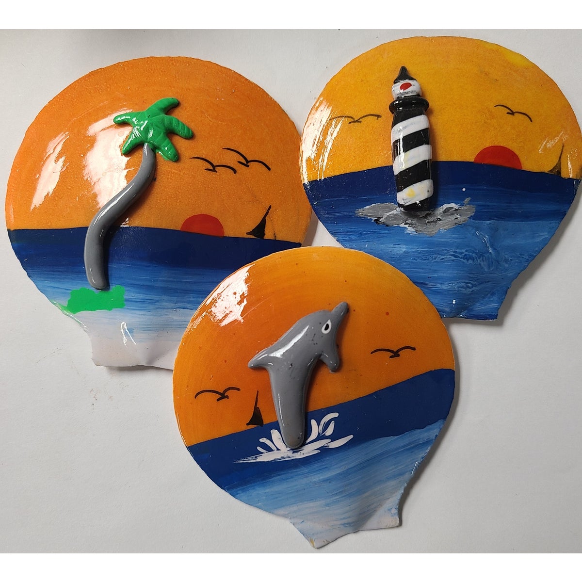 PAINTED AST SUNSET MAGNET