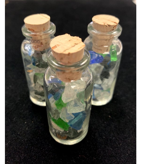 SEAGLASS IN A BOTTLE