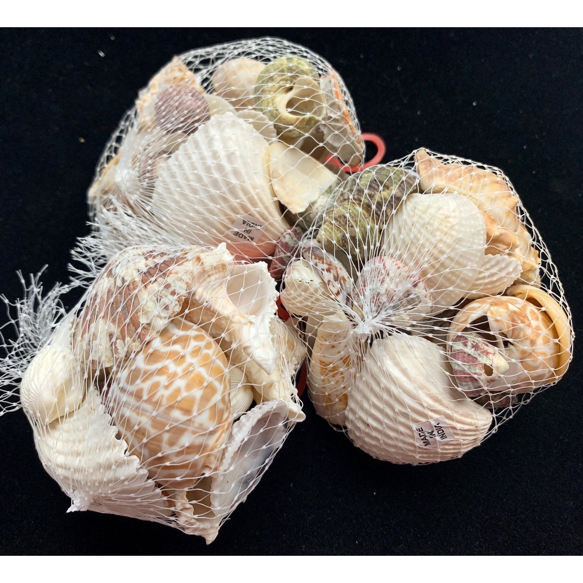 WHITE NET BAGS 2"