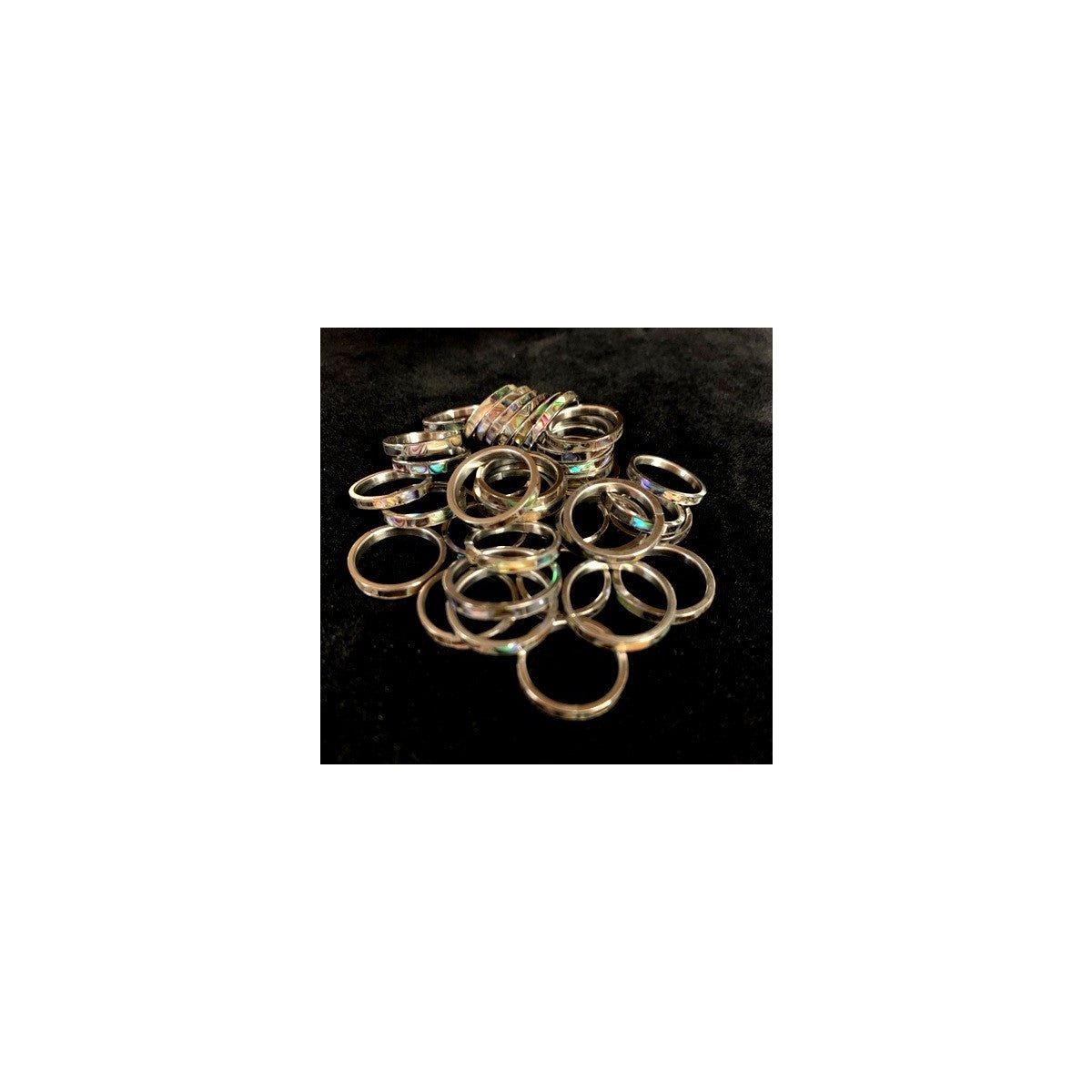 PAUA INLAY RING 3MM