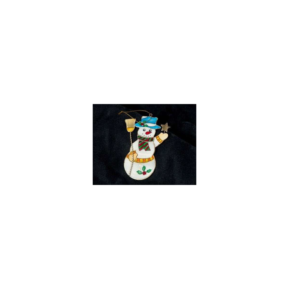SNOWMAN ORNAMENT 5"