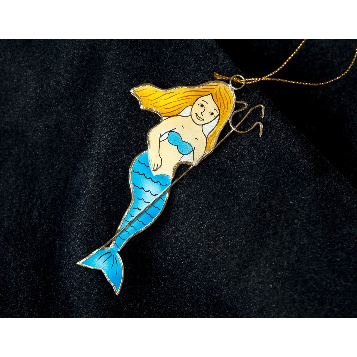 MERMAID W/ NEPTUNE SYMBOL