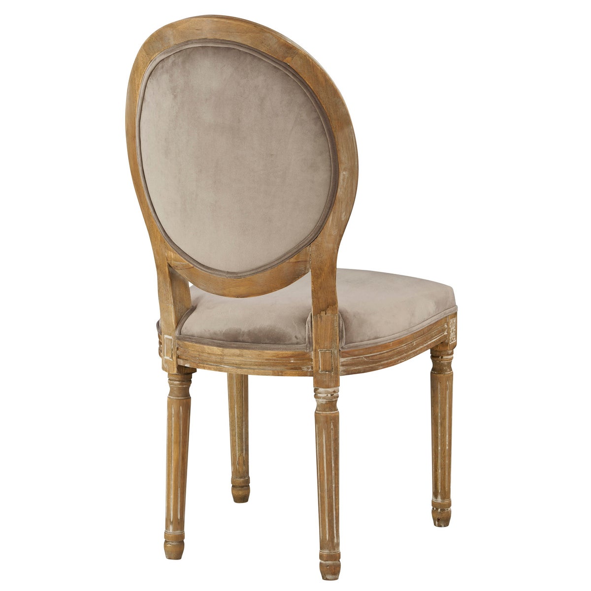 -Meg Tufted Side Chair (Chantel Ash)
