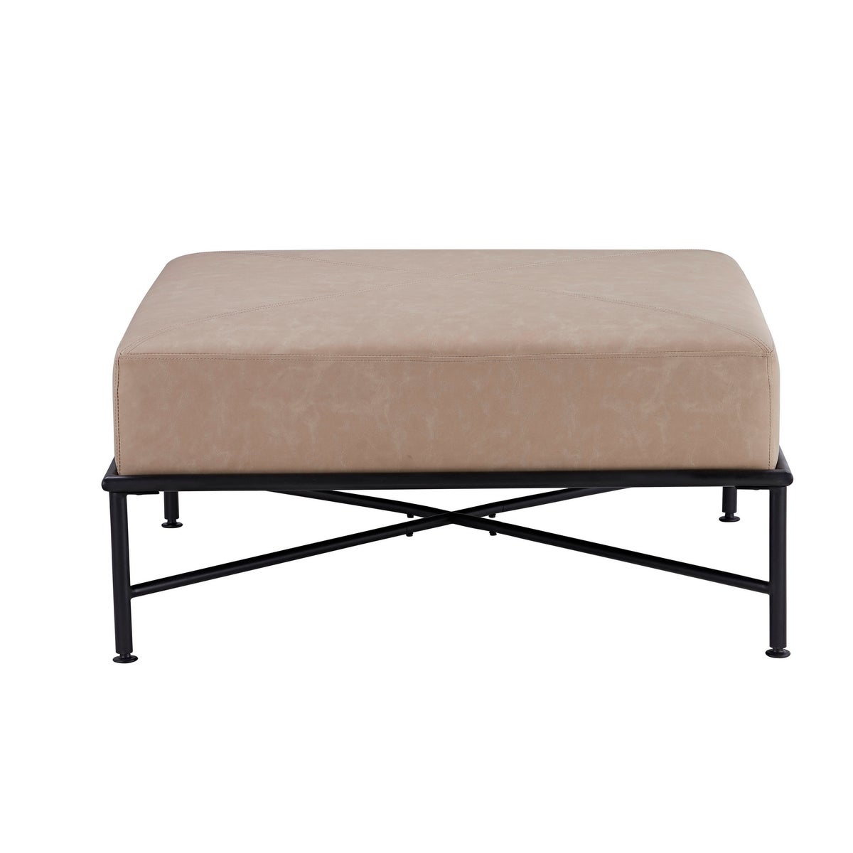 -TRACE OTTOMAN (MUSHROOM PU)