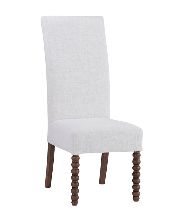-Assembled Classic Parsons Chair III (Cotton Boll)