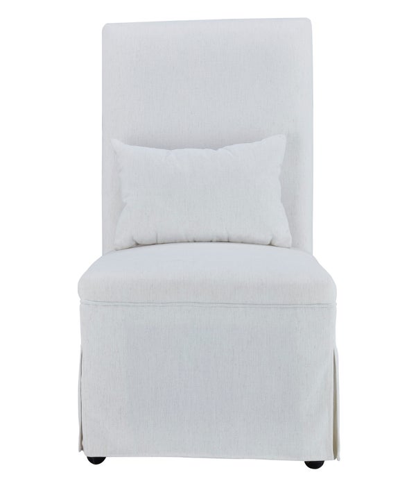 -Myles Side Chair (Washable White)