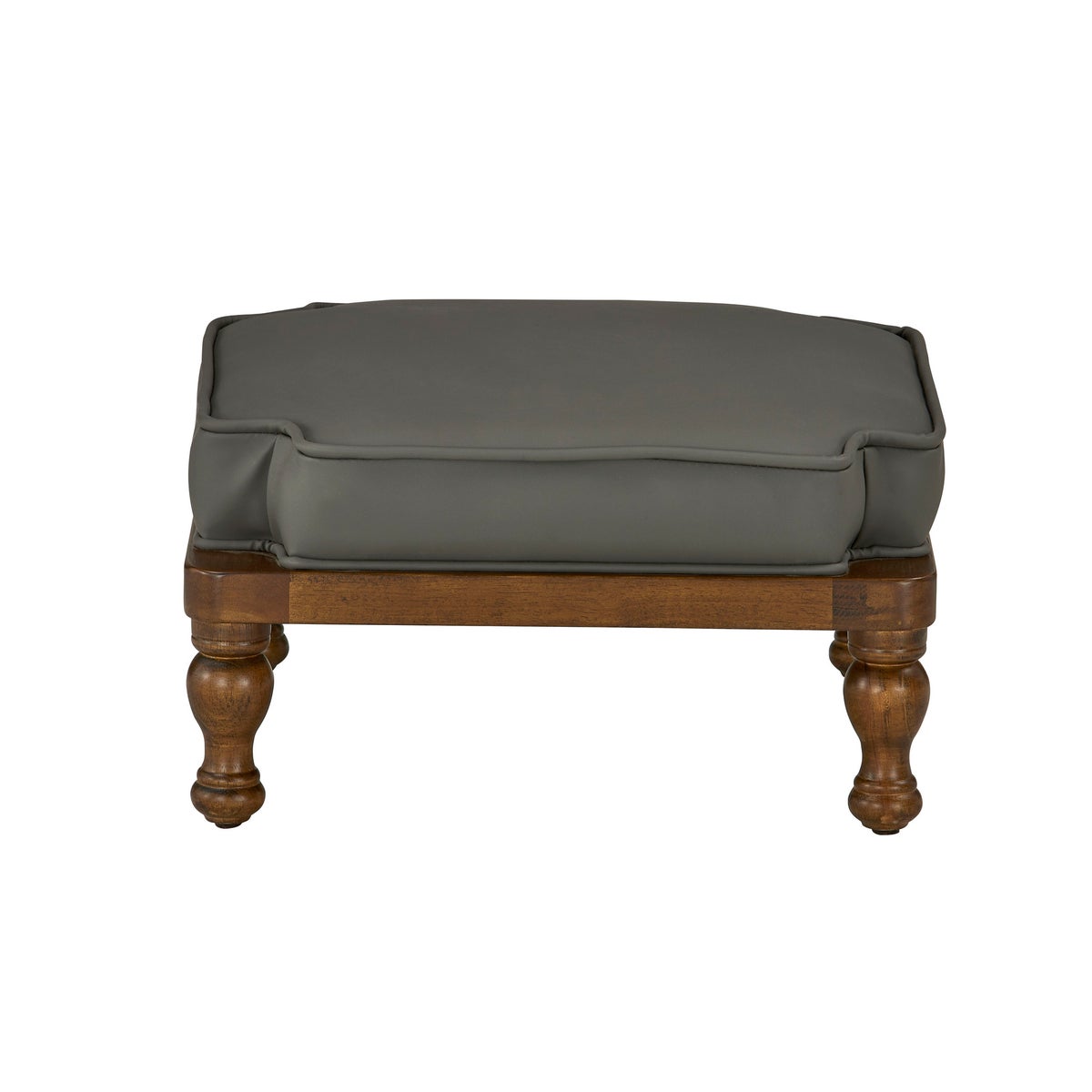 *Nick Stackable Ottoman (Otter PU)