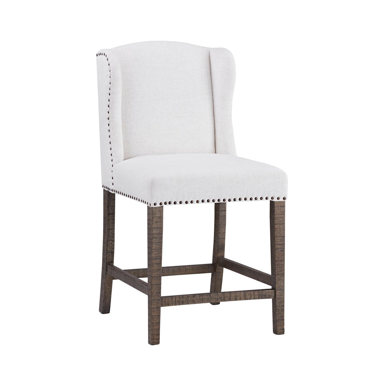 -SAVANNAH 24'' BAR STOOL (COTTON BOLL)