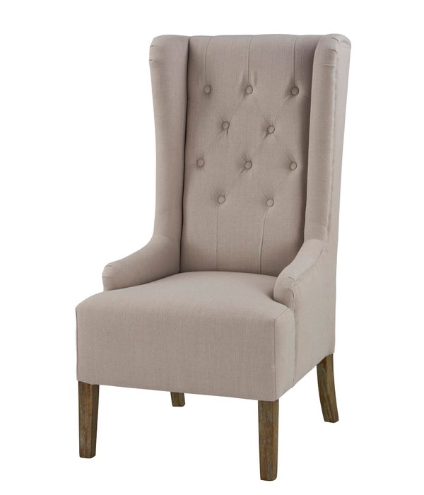 -Riley Wing Chair (Grey)