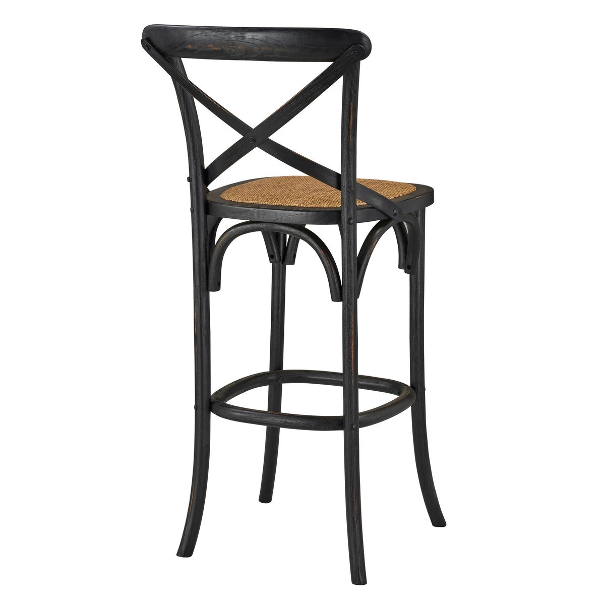 -Bennett X-Back Stool 30'' (Black)