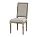 -Square Maxwell Side Chair (Grey)