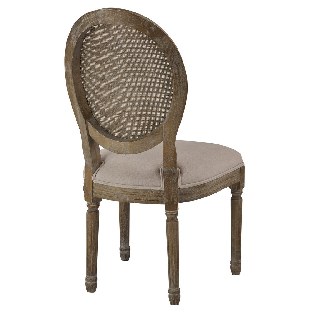 -Round Mesh Back Maxwell Side Chair (Grey)