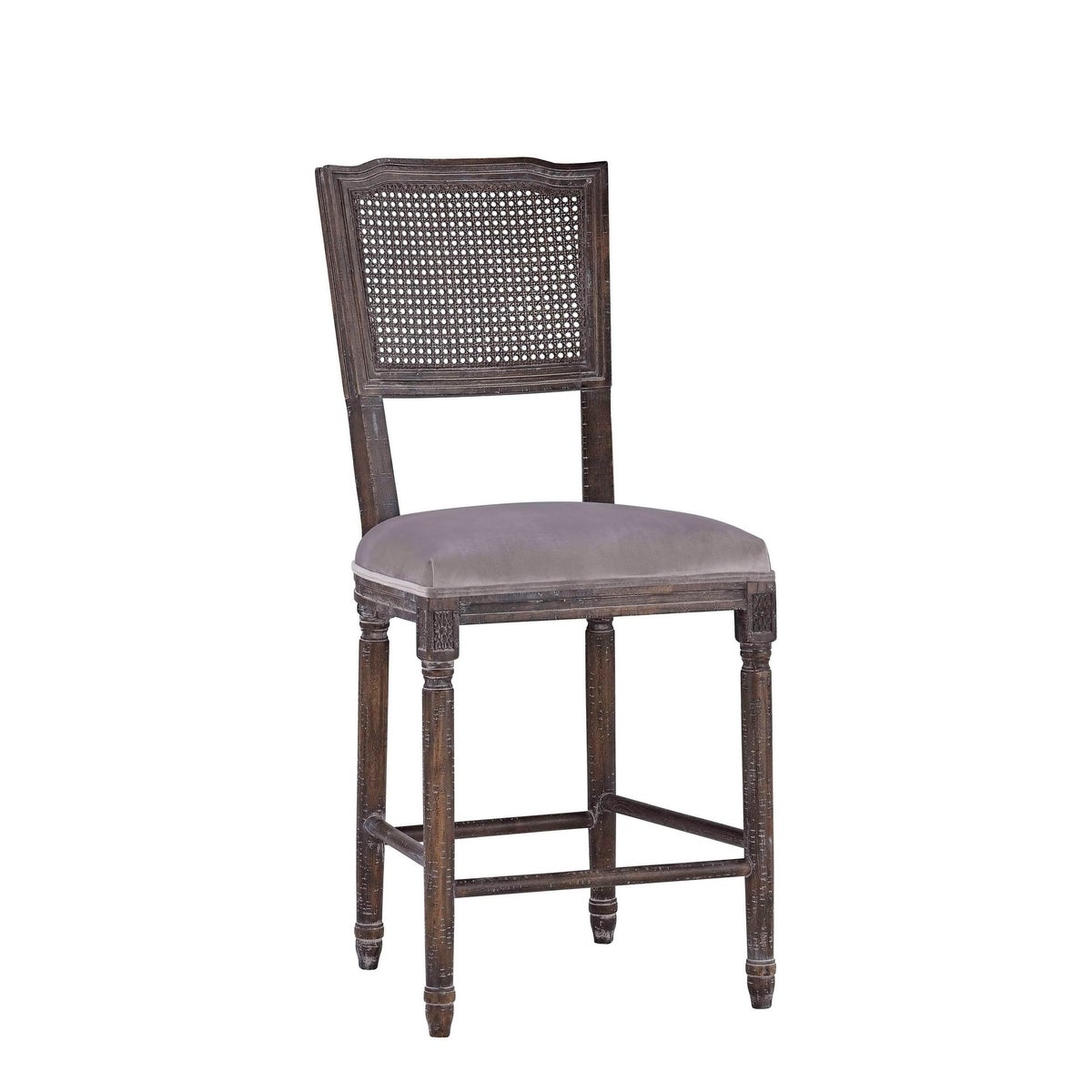 -CAMILLE COUNTER STOOL (CHANTEL ASH)