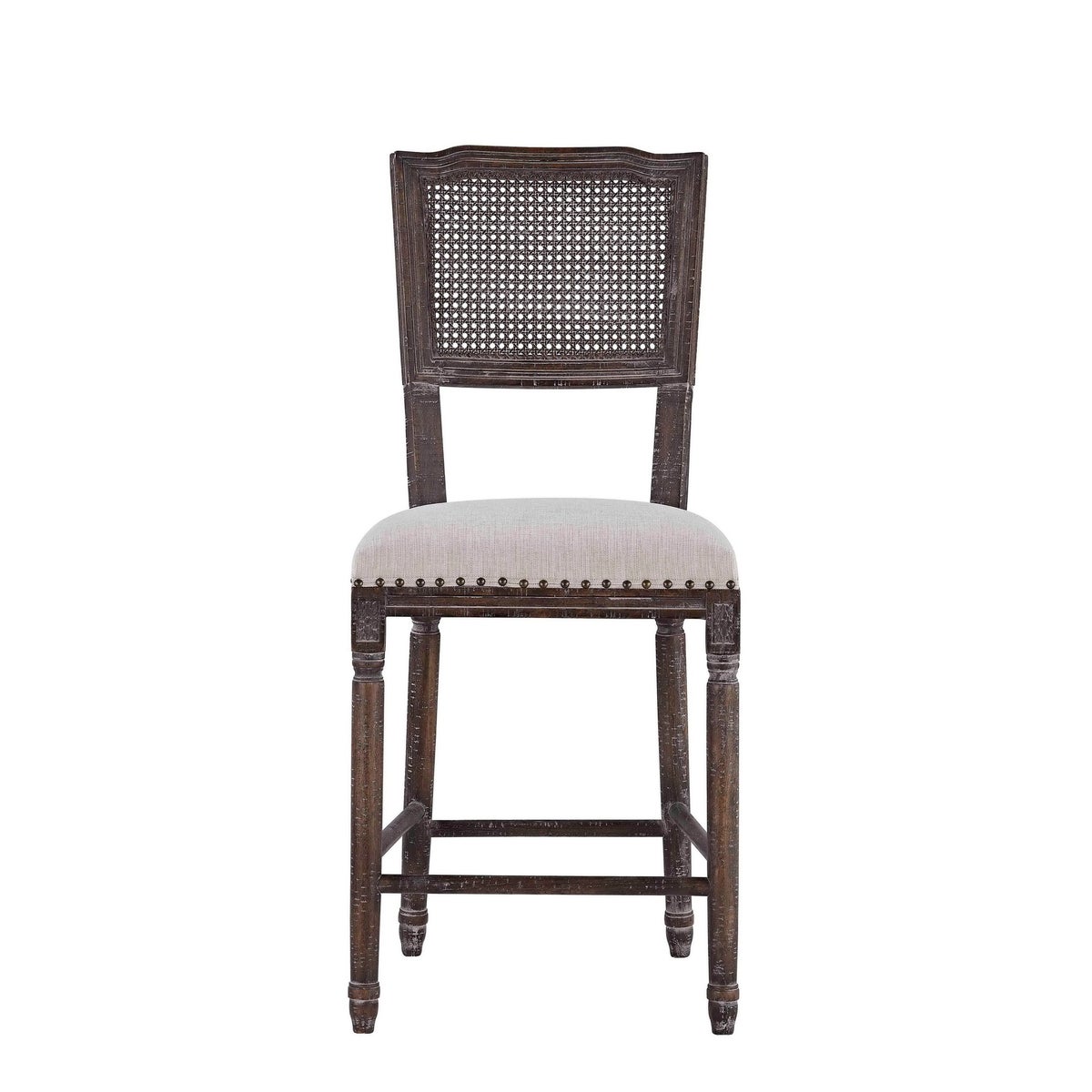 -CAMILLE COUNTER STOOL (FRENCH LINEN)