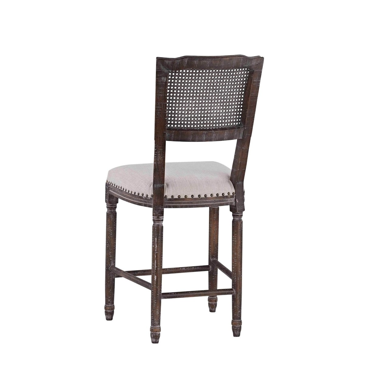-CAMILLE COUNTER STOOL (FRENCH LINEN)