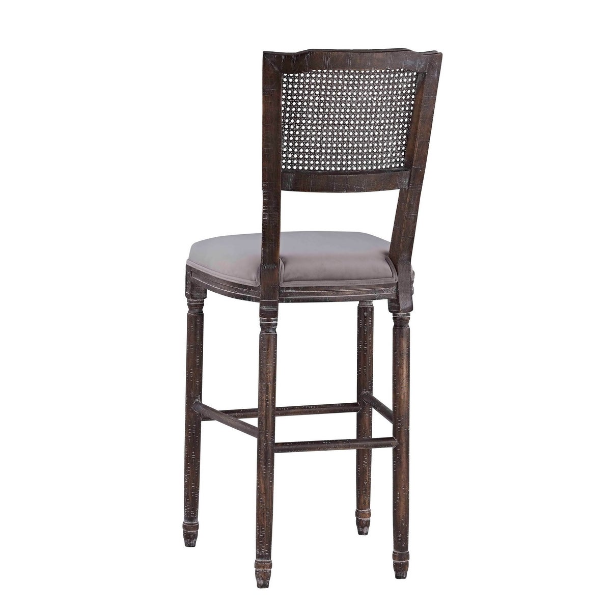 -CAMILLE BAR STOOL (CHANTEL ASH)