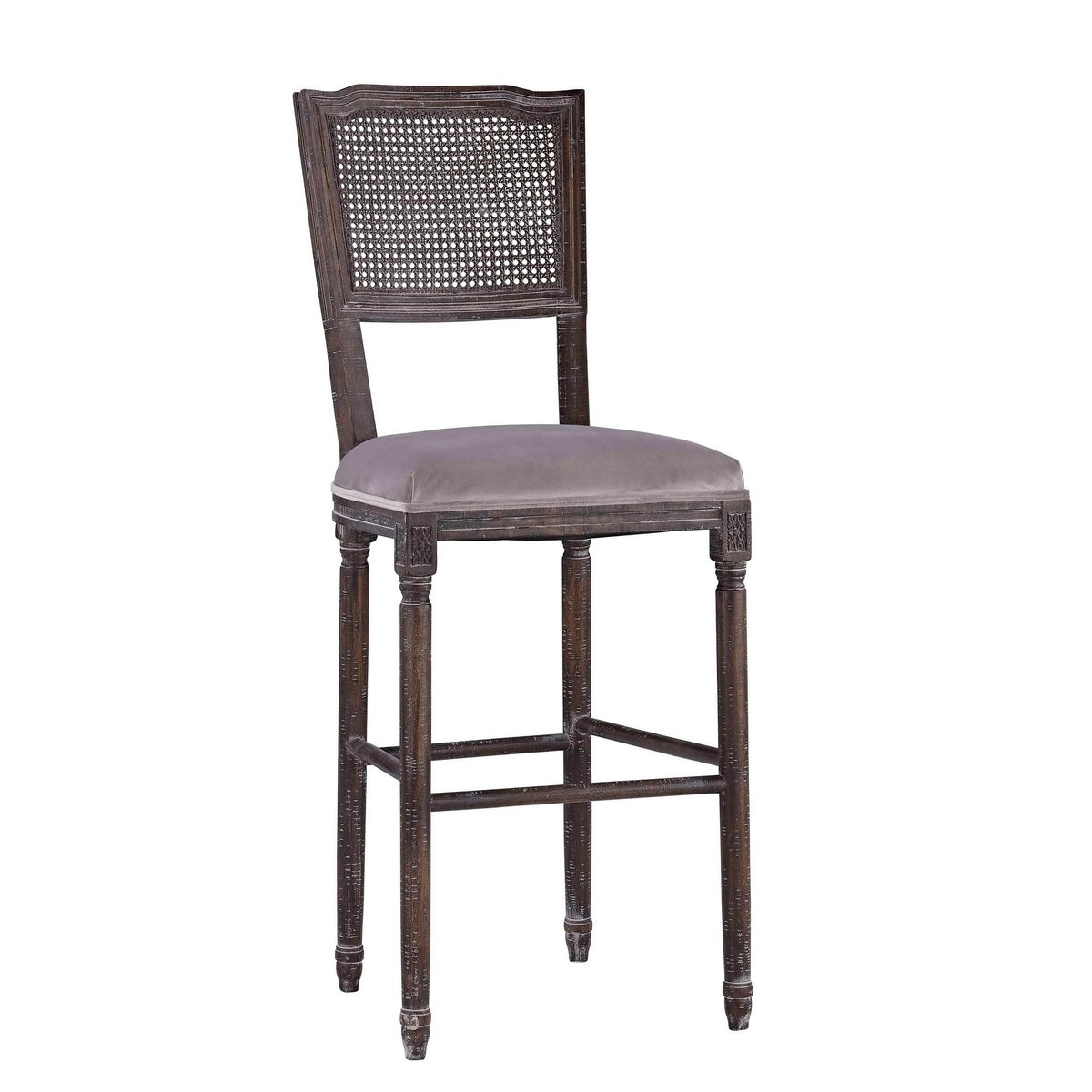 -CAMILLE BAR STOOL (CHANTEL ASH)