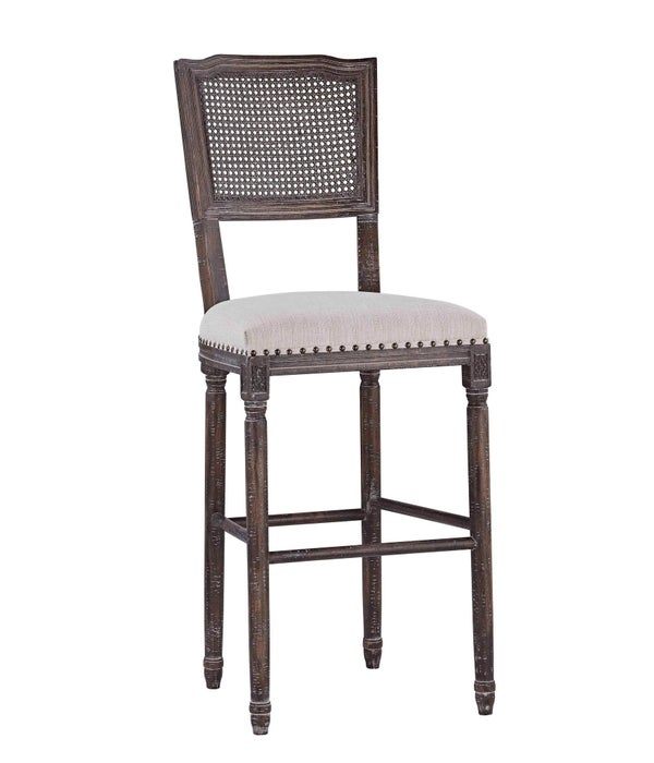 CAMILLE BAR STOOL (FRENCH LINEN)
