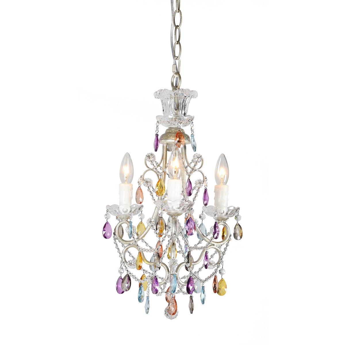 *MOONBEAM CRYSTAL MINI CHANDELIER
