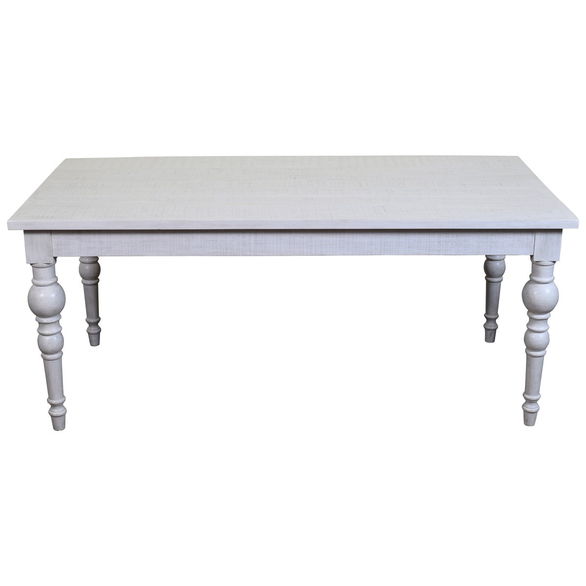 -RECTANGLE TABLE-WASHED WHITE