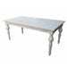 -RECTANGLE TABLE-WASHED WHITE