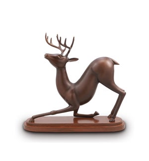 Stretching Deer Desktop Decor