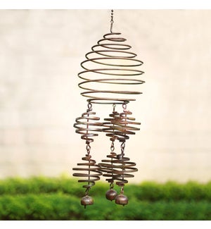 Coiled Wind Decor With Bells