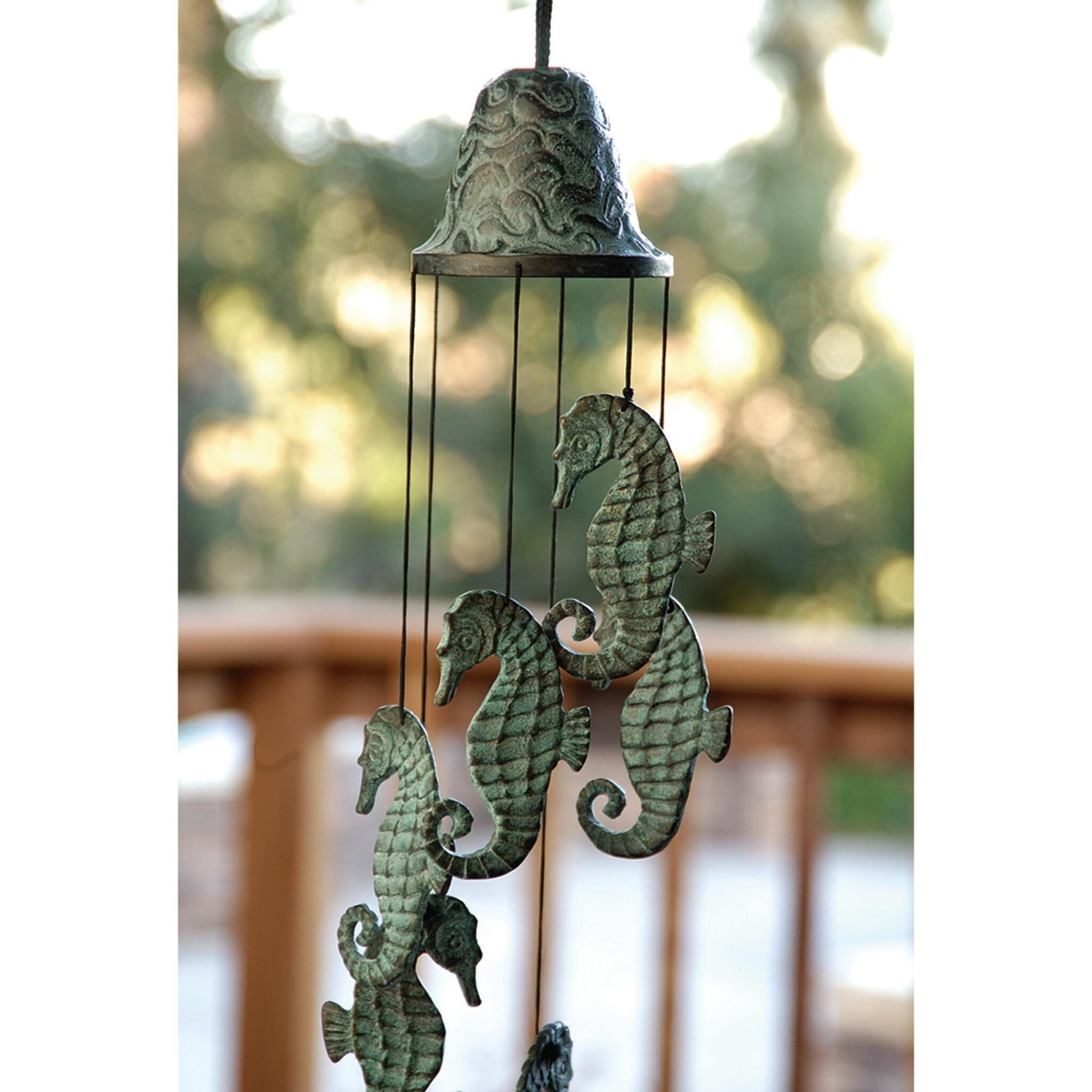 Seahorse Wind Chime - windchimes | SPI Home