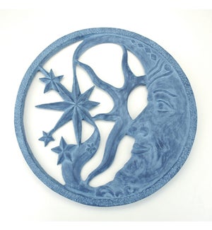 Moon and Star Wall Plaque