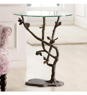 Bird and Pinecone Table