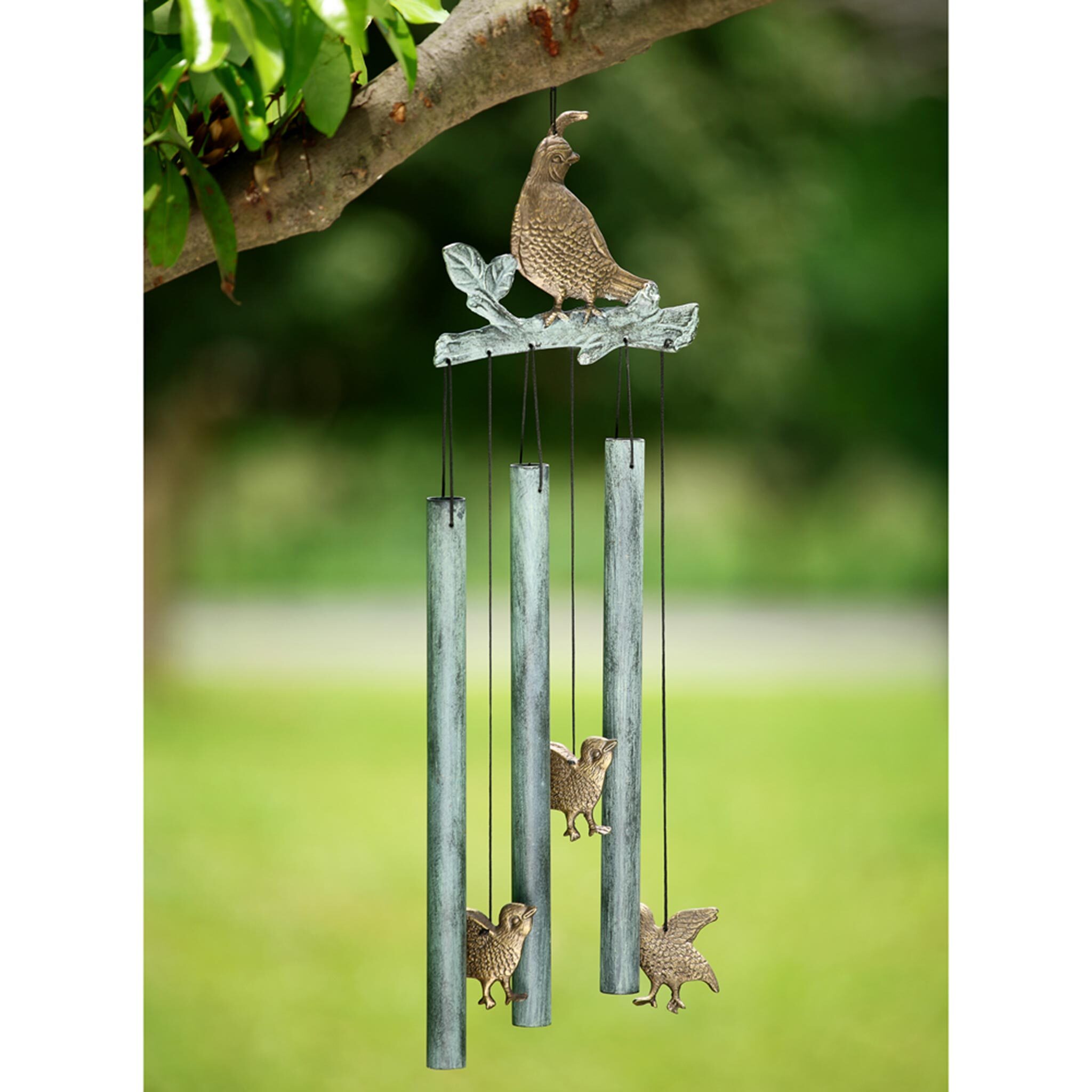 SPI Home 30488 Tropical Island Pelican Wind Chime Garden Decor-