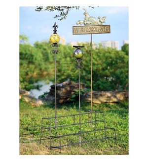 Garden Stake Rack Two-Tiered