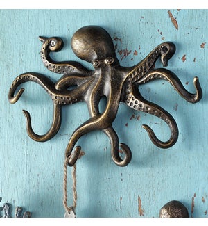 Swimming Octopus Key Hook