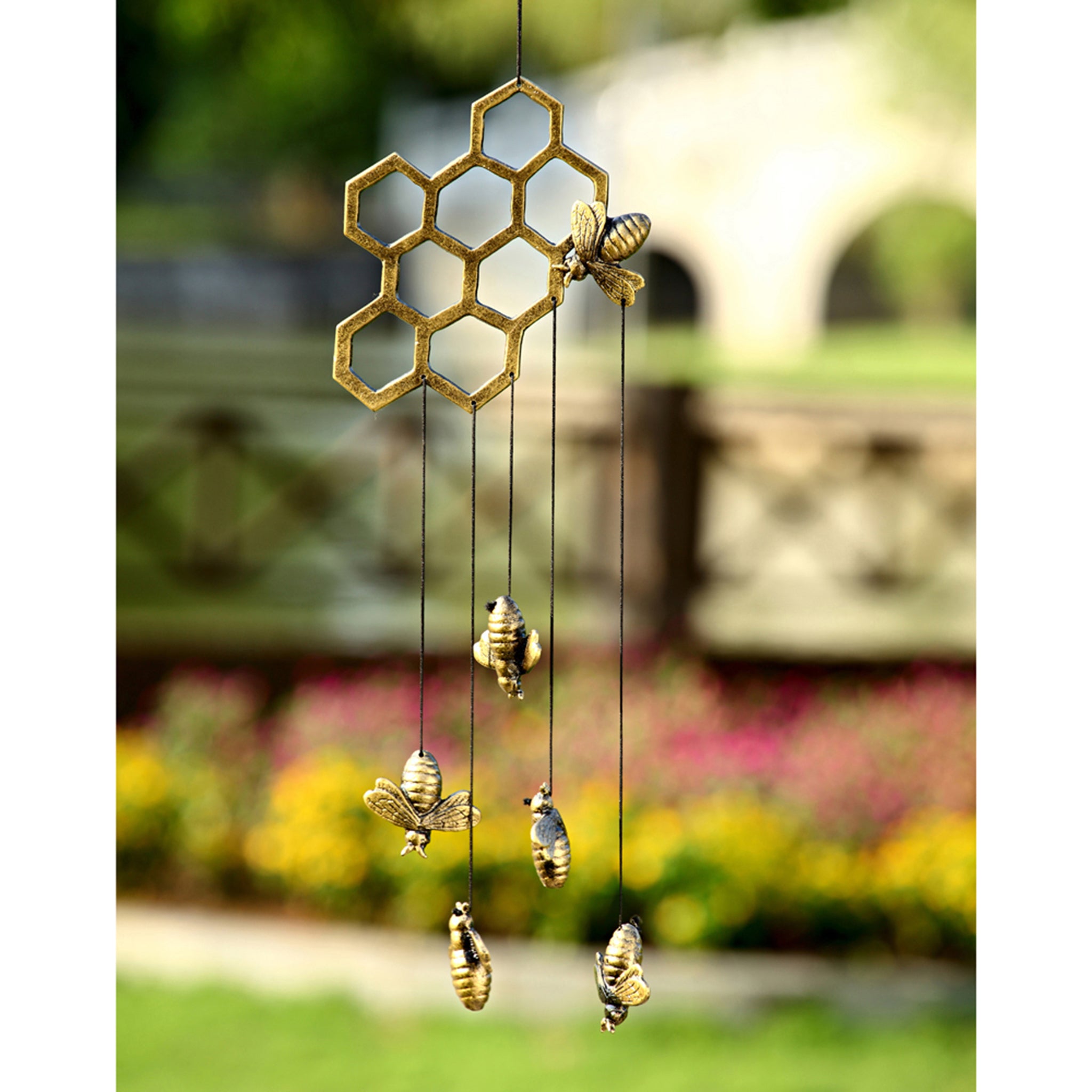 Honeycomb & Bee Wall Thermometer