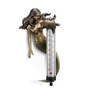 Mermaid Wall Mounted Thermometer
