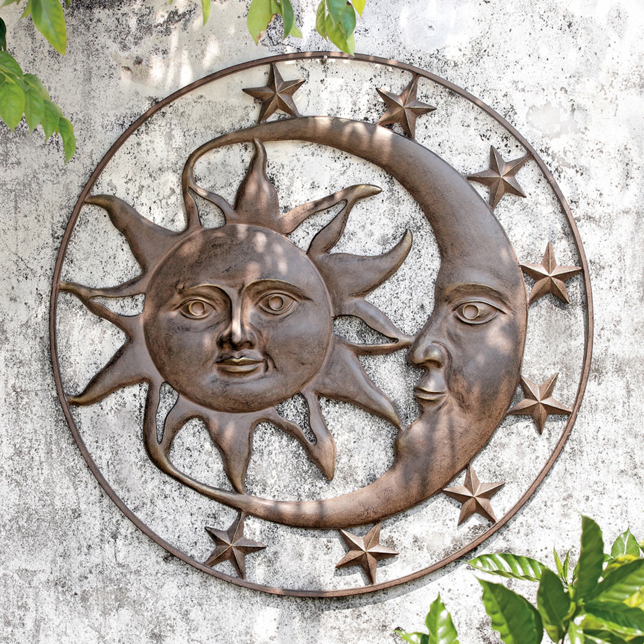 SPI 34561 Sun Moon and Stars Wall Plaque for sale online 