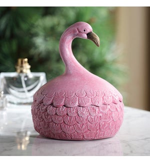 Pink Flamingo Jewelry Box