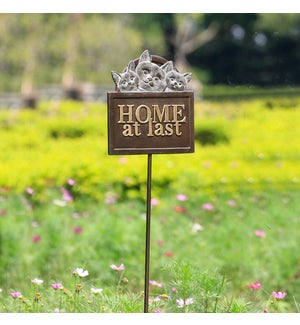 Home at Last Garden Sign on Stake