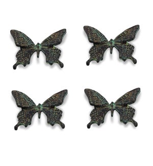 Swallowtail Butterfly Minimals Set of 4