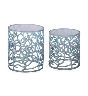 Coral Tables Set of 2