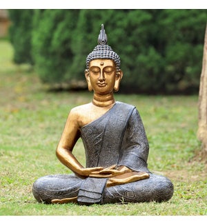 Thoughtfull Buddha Garden Scul