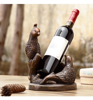 Pheasant Wine Bottle Holder
